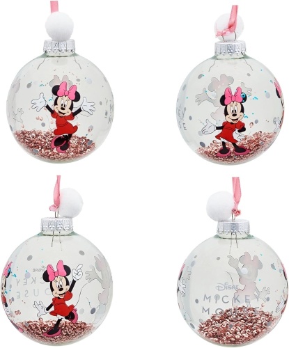 Disney - Set Of 7 Christmas Tree Baubles - Mickey & Friends